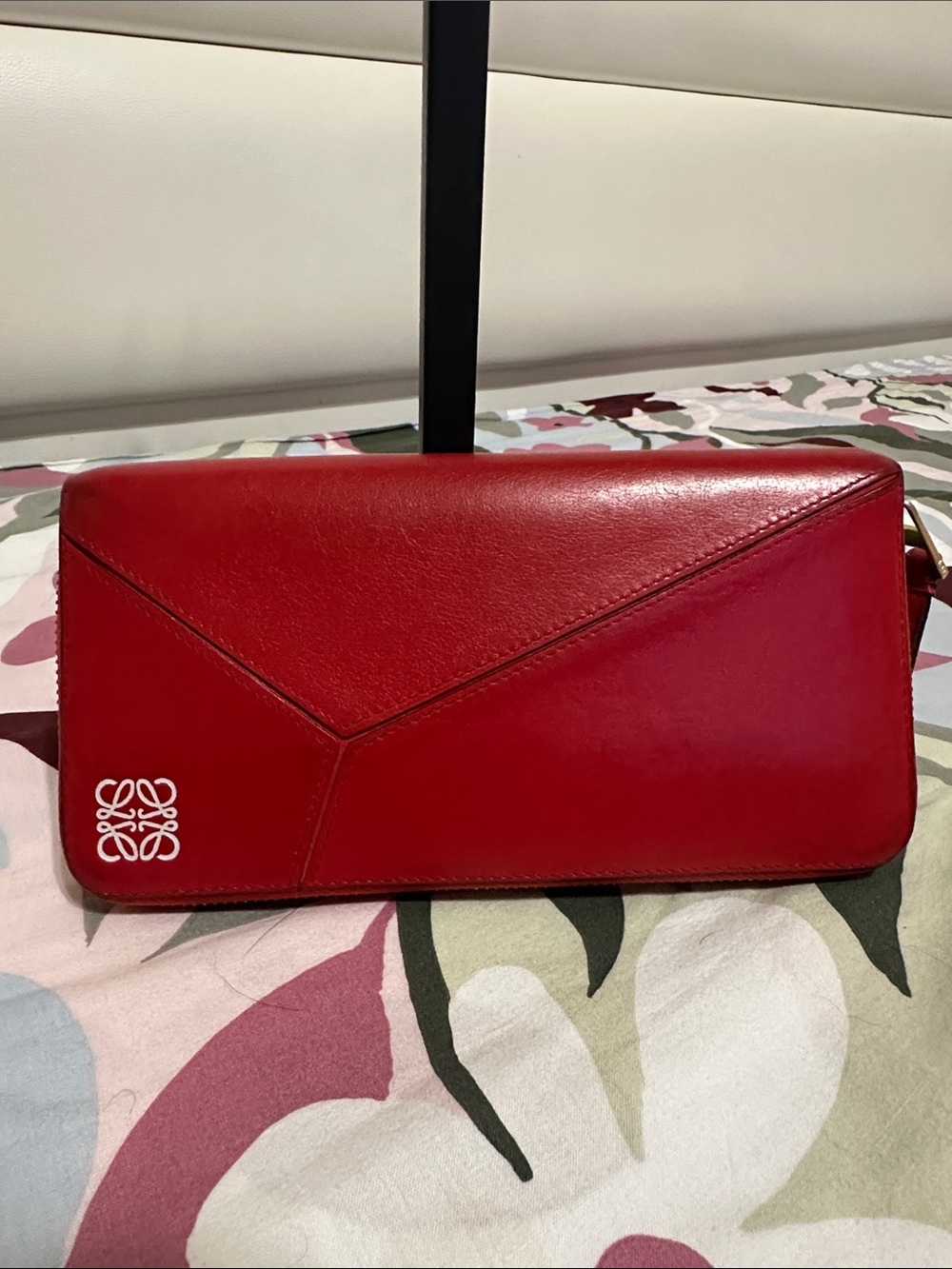 Loewe Puzzle Leather Zippy Long Wallet